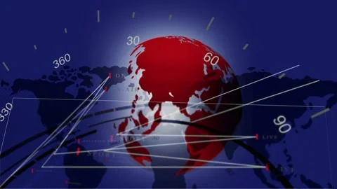 News Opening intro animation Stock Footage 202437997