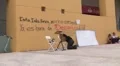 News: Preacher Prays before Civil Protest HD HD Footage