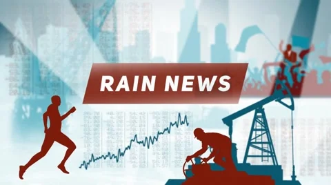 News Rain Stock After Effects