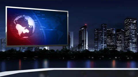 News studio 99C1(shift_right) Vidéo 36324324