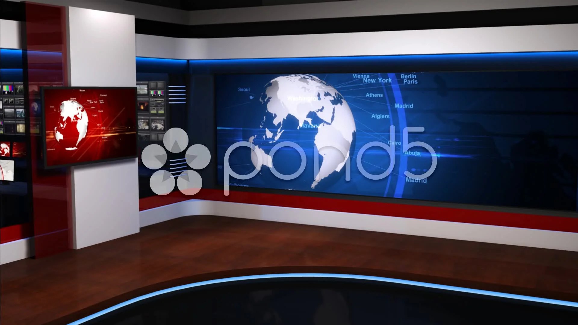 Real News Studio Background Stock Video Footage Royalty Free Real News Studio Background Videos Pond5