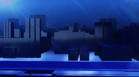 news style virtual studio abstract motio... | Stock Video | Pond5
