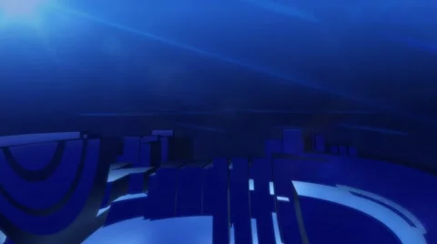 news style virtual studio abstract motio... | Stock Video | Pond5
