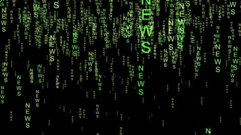 News text code on the web Stock-Illustration
