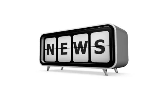 News text Stock Illustration