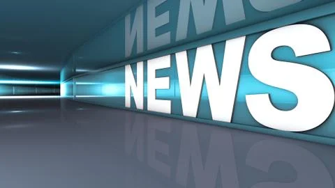News text Stock Illustration
