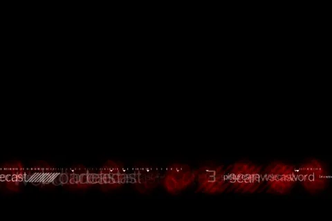 News Ticker Alpha Stock Footage 186025
