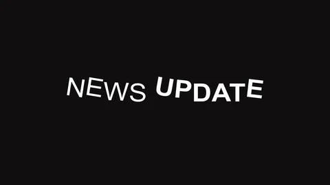 News update latest breaking lower third Stock Illustration