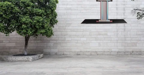 News Virtual Set Video stock 106515758