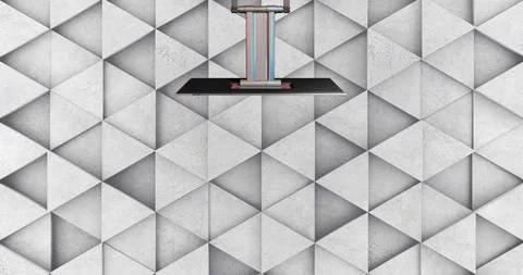 News Virtual Set Video stock 106515769