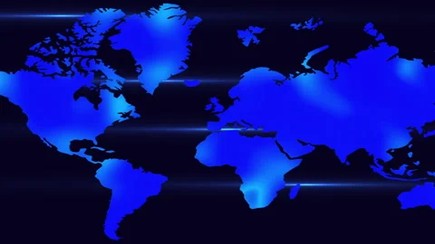 The News Word Map Stock Footage 134447669