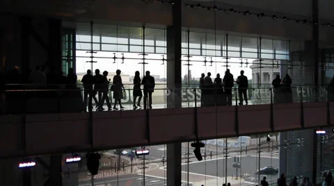 The Newseum in Washington DC Video stock 52577518