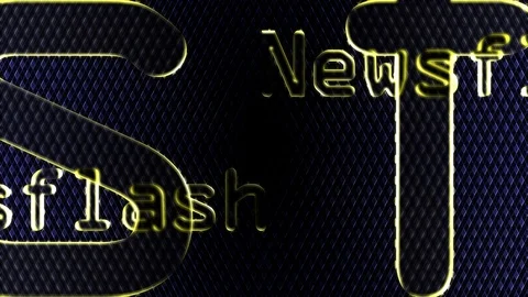 Newsflash Background Stock Footage 94495738