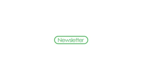 Newsletter Button Animation Stock Footage 98836960