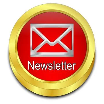 Newsletter Button Stock Illustration