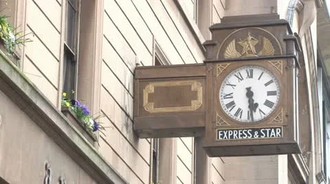 Newspaper Headquarters Video stock 11527863