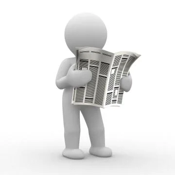 Newspaper Stock Illustration