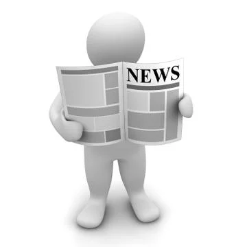 Newspaper Stock Illustration