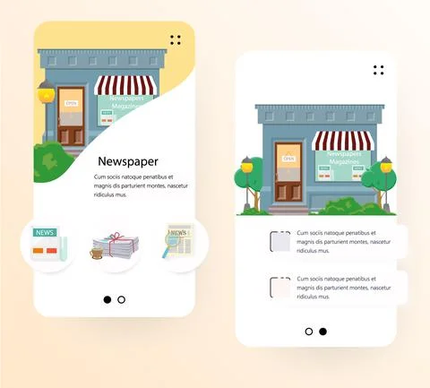 Newspaper Stock Illustration