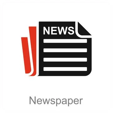 Newspaper Stock Illustration