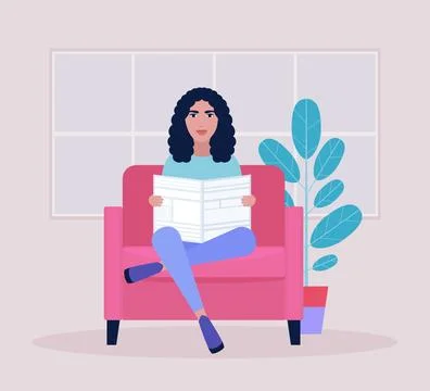 Newspaper Stock Illustration