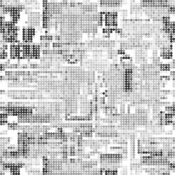 Newspaper illustration. Background seamless pattern. Imitation of newspaper. Stock Illustration