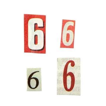 Newspaper letters Stock Photos