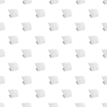 Newspaper pattern for media and communication concept Illustrazione stock
