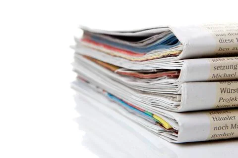 Newspaper Stock Photos