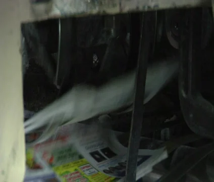 Newspaper press 5 Stock Footage 648667