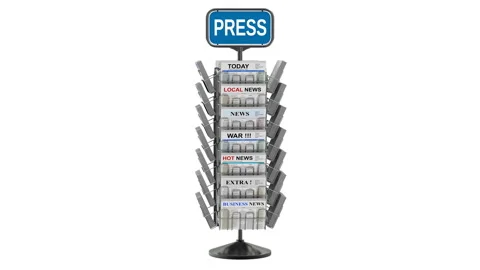 NEWSPAPER STAND 動画素材 231669081