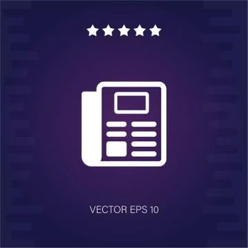 Newspaper vector icon Stock Illustration