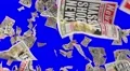 Newspapers fall news paper tabloid journalism headline story press paparazzi 4k 4k or 4k+ Resolution