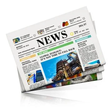 Newspapers Stock Illustration