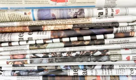 Newspapers Stock Photos