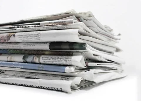 Newspapers Stock Photos