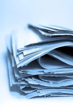 Newspapers Foto stock