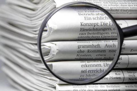 Newspapers Stock Photos