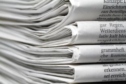 Newspapers Stock Photos