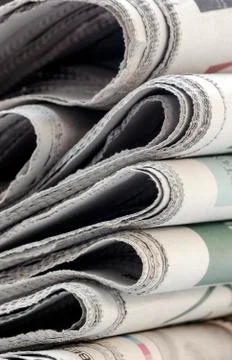 Newspapers Foto stock