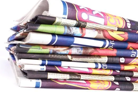 Newspapers Foto stock