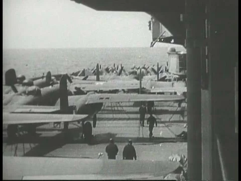 Newsreel Story Doolittle Raid On Tokyo Stock Video Pond5