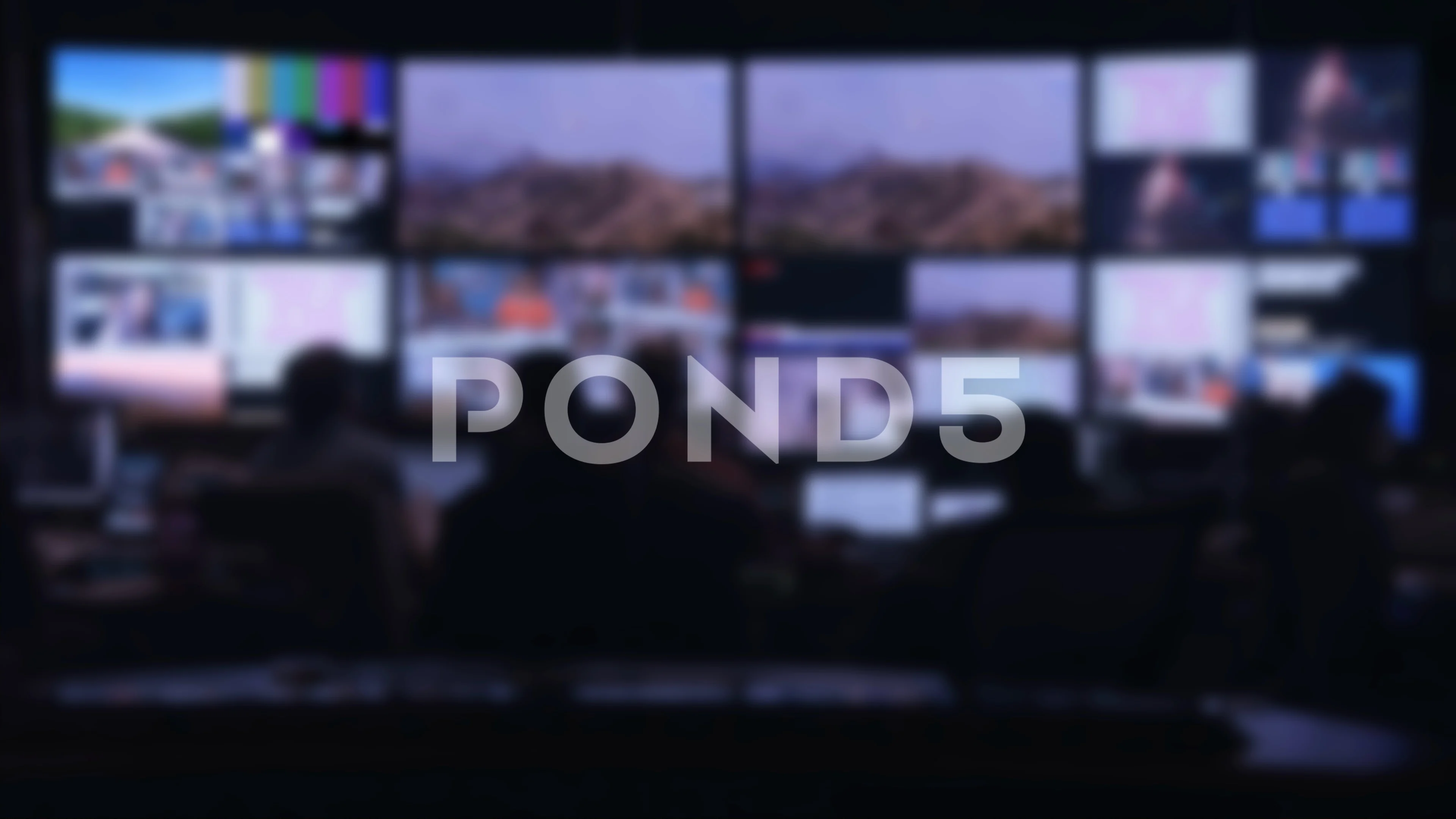 Newsroom Background For News Broadcasts Stock Video Pond5