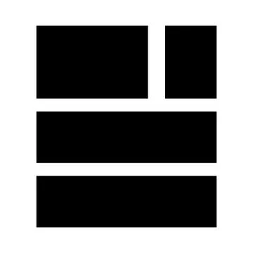 News/Template Button Web Icon Stock Illustration