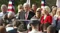 Newt Gingrich Talks About Mitt Romney HD Footage