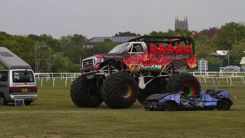 Red Dragon Monster Truck Rides