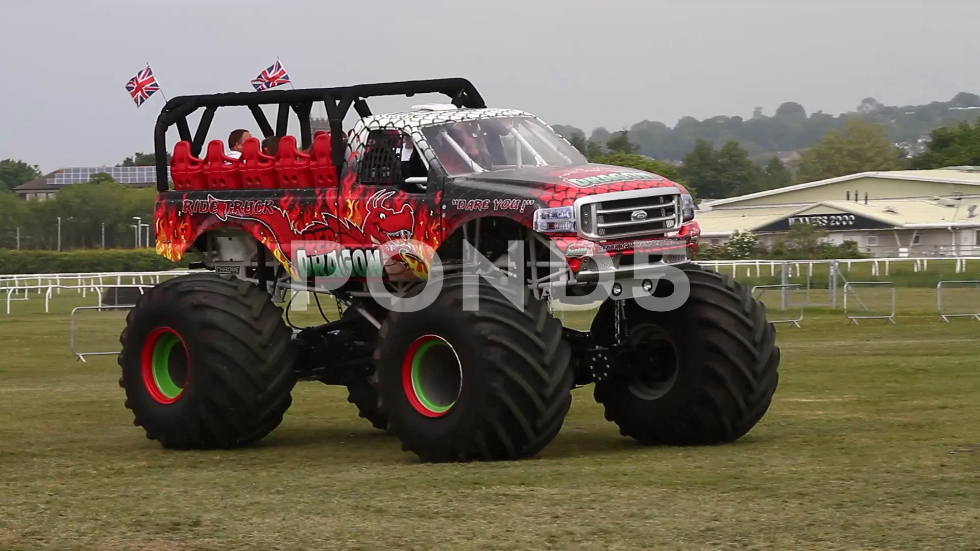 Red Dragon Monster Truck Rides