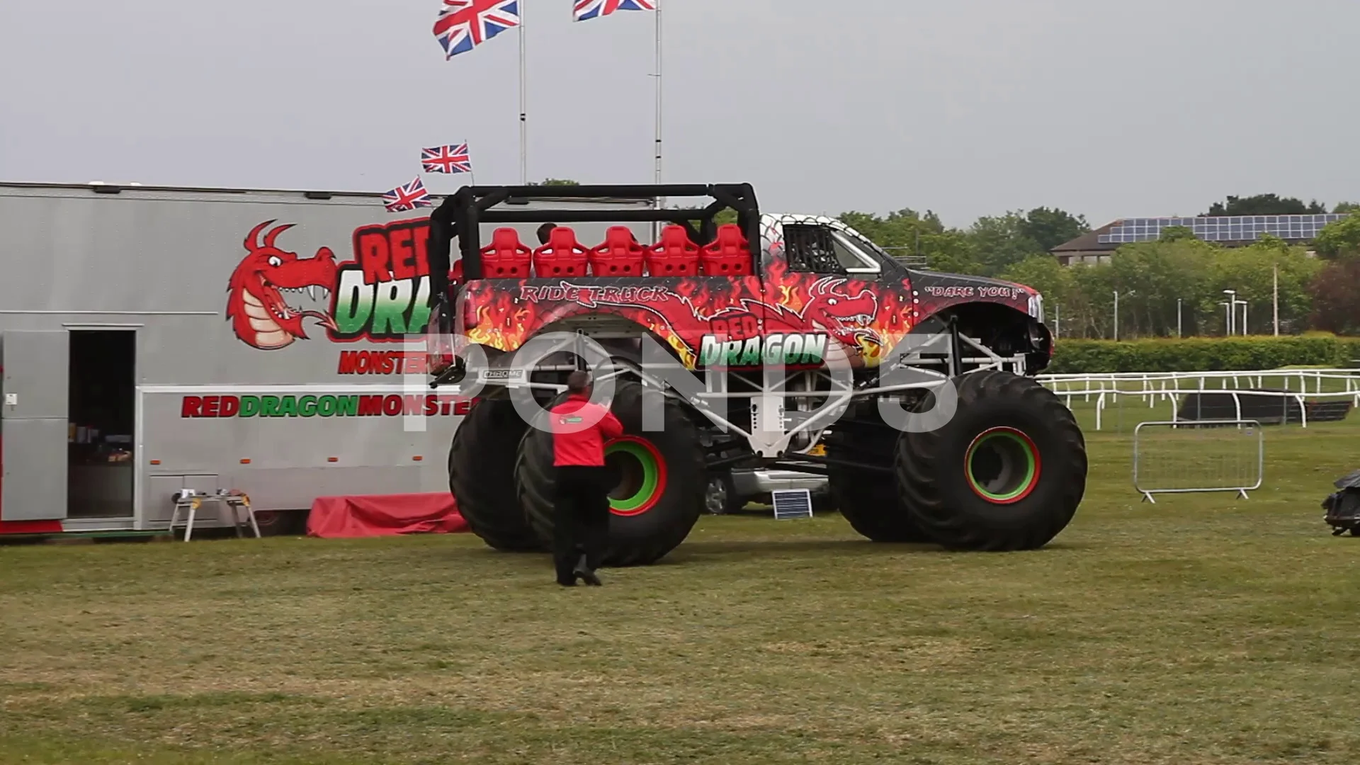 Red Dragon Monster Truck Rides