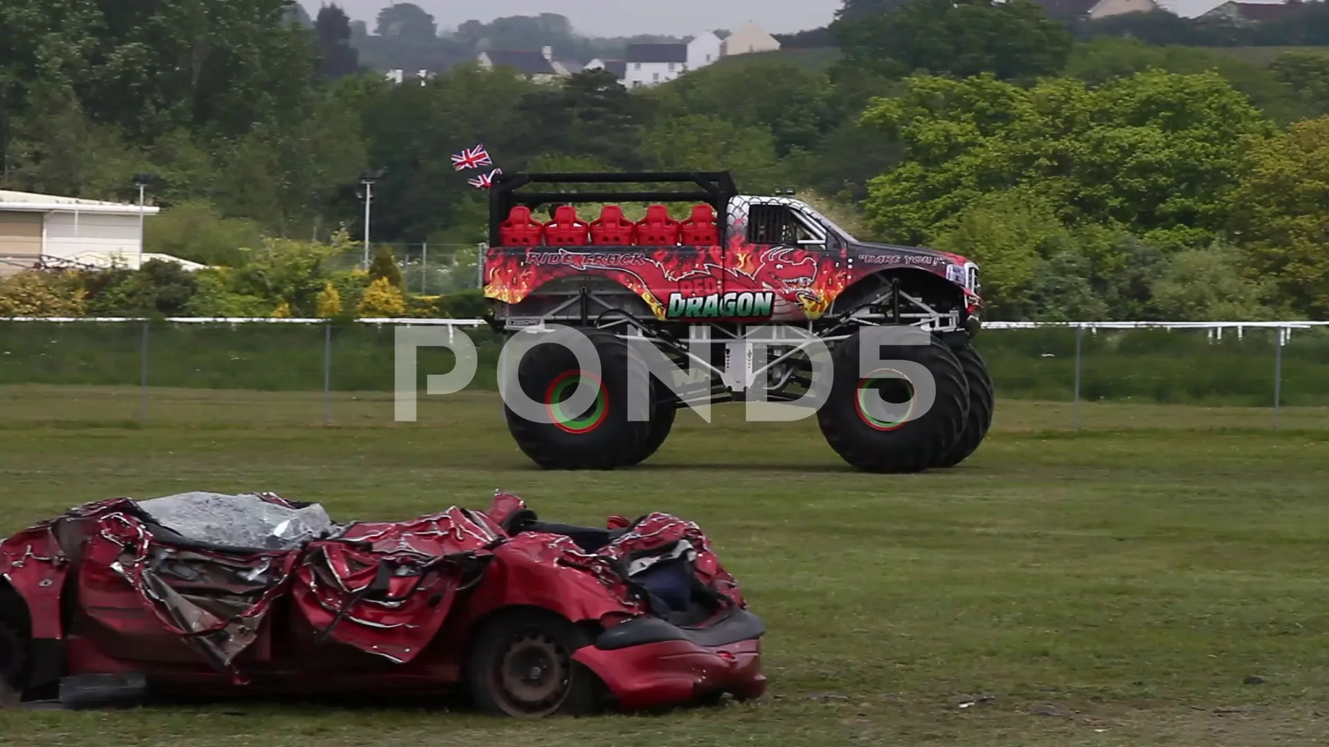 Red Dragon Monster Truck Rides