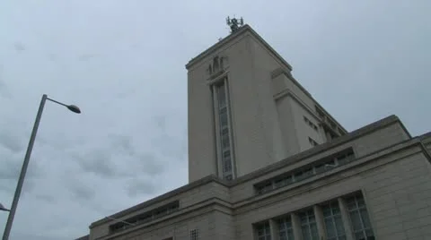 The Newton Building Stock Footage 18009253